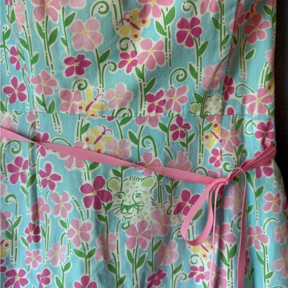 Lilly‎ Pulitzer leopard scalloped dress - Picture 3 of 5